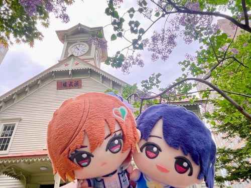 福丸さんと撮った旅行らしい写真です。
楽しかったね。