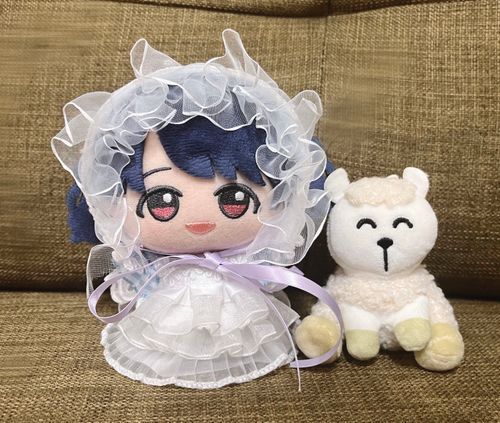 福丸さんのお洋服が出来上がったそうです。
白がよく似合っていてかわいいね。

🍚🐏💭
