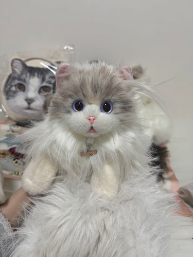 比較です！
茶色塗ったからなんか別の猫ちゃんになっちゃってる！？🥹