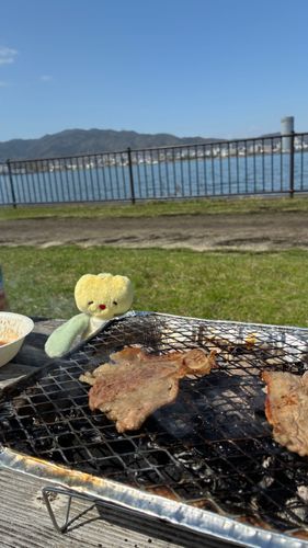 チューリップ 人生初BBQで呆然