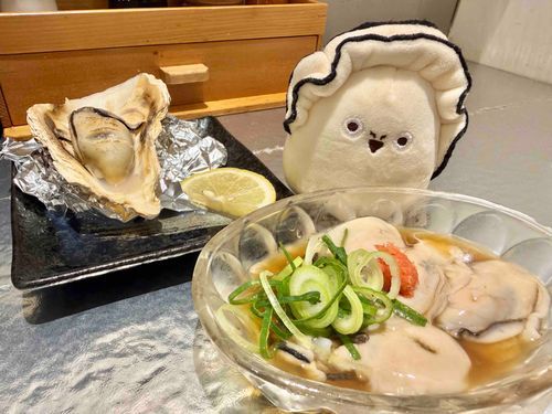 カキ太郎と牡蠣🦪
おいしいねえ