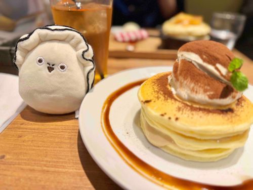 牡蠣とカフェ🥞🦪
ふわふわでおいしいね