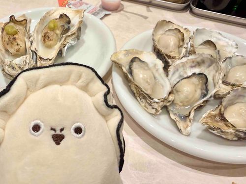 カキ太郎と牡蠣🦪
美味しかったね〜