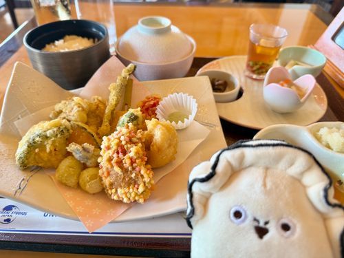 カキ太郎ランチ🍴🦪
天ぷら美味しかったね