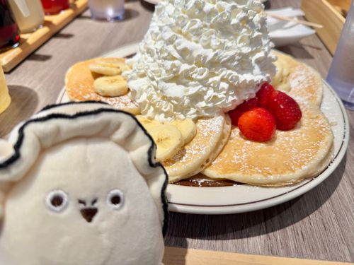 牡蠣とパンケーキ🥞🦪