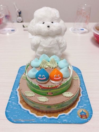 ドラクエのケーキといっしょに。