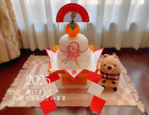 かがみもちとみたらし🍊