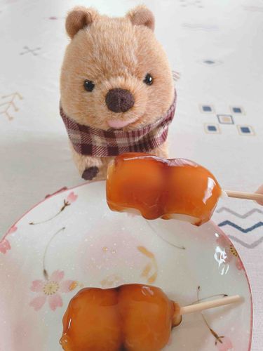 みたらしだんご……みたらしとおなじ名前なの