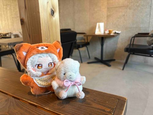 カフェに来たよ、いい香りだね