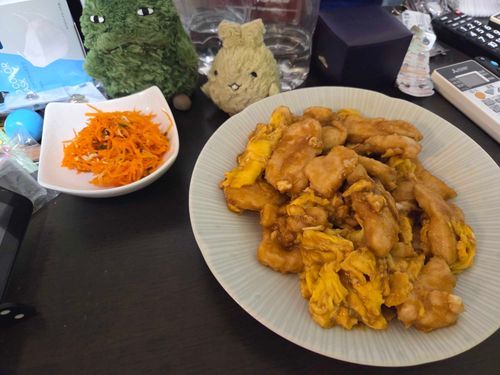 とりむねてりたまー！
これはきのうとちがってかぞくがよろこぶめにゅー！