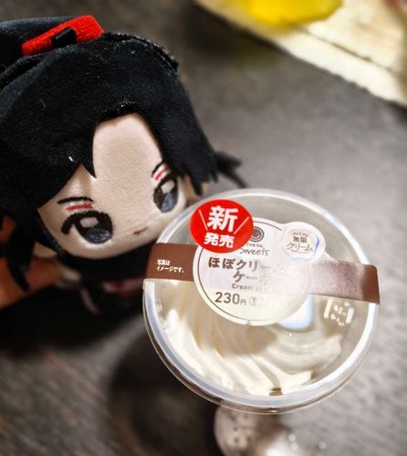 甘い物うれしいね！
「もちぬし、クリーム食べたいって言ってたもんな！」