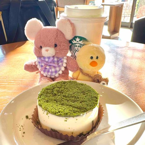 おともだちとまっちゃのんだっピ🌟