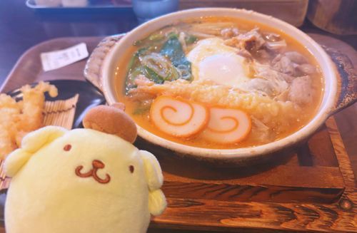 もつ煮込みうどん！うまうま〜