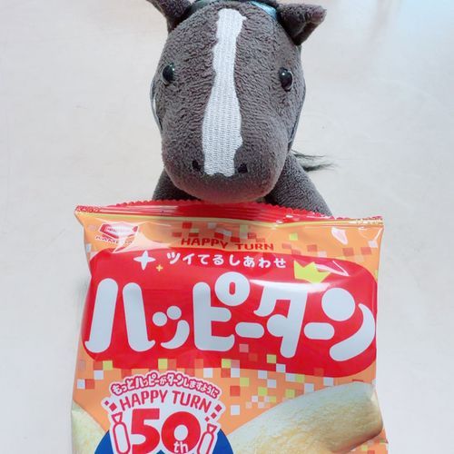 おかあさんの　しょくばの　いんちょうせんせいに　もらったよ！
ぼく、はっぴーたーん　はじめてだ！