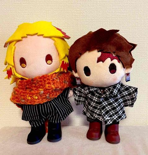 (っ◜◡◝ c)別のおれたちです！服かっこいいですね！おれもふわごくさんとおそろいの服着たいです！