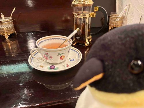 このこうちゃ、ぶるーべりーのかおりがするぞ