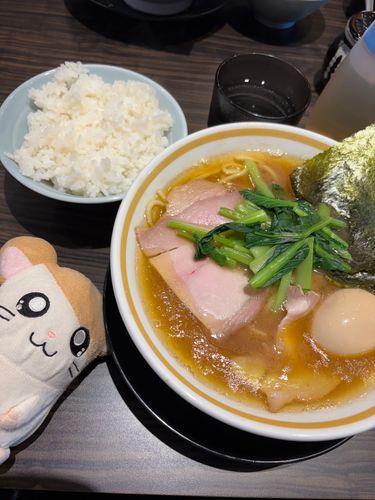 どろどろの家系ラーメン…ﾁｭﾙﾁｭﾙ