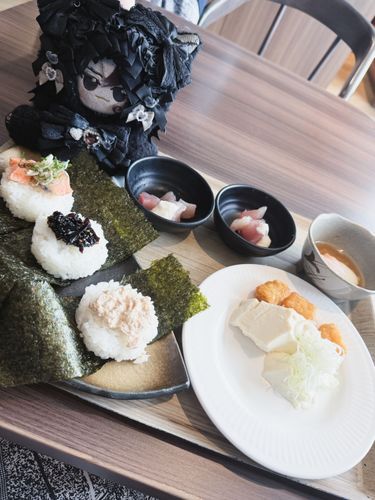 道満と朝ごはん🍚