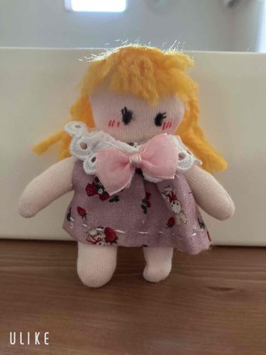 小さな人形えみりーちゃんをつくってみたよ！みんなよろしくね✨