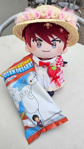 暑かったから、大包平とアイスたべたよ