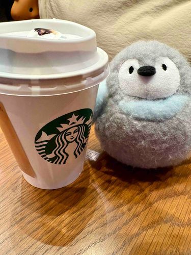 ちょっと きゅうけい☕️
あまあま チョコレートの のみもの だよ！