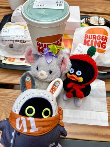ハンバーガー たべた！🍔
おいしかったよ😋