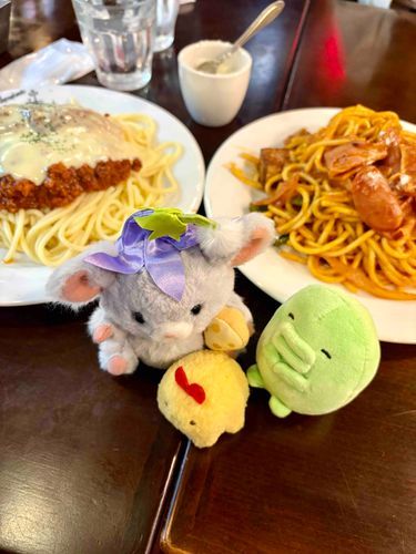 おひるは パスタ！
おおもり だったけど ぺろっと たべれたよ🍝