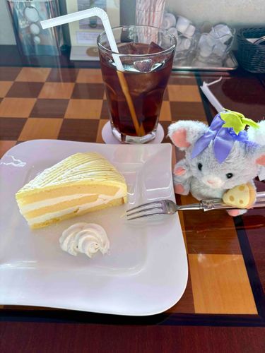 レモンケーキ たべた！🍋
すっぱかったけど なまクリームと いっしょにたべたら ちょうどいい あまさ だったよ！