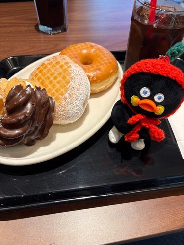 ちょっと まえに おやつで ドーナツ🍩
おいしかった✨️