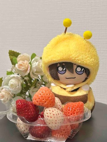 受粉手伝って完成したぬー！