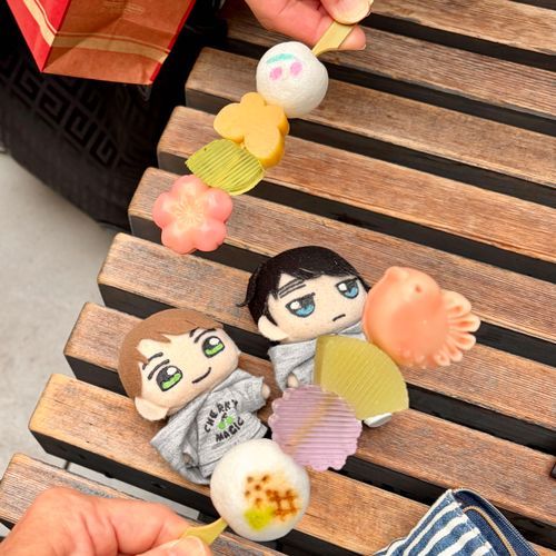 季節の串和菓子@菓寮 伊藤軒 宇治平等院店