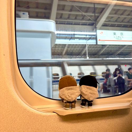 【6月末🚅新幹線でお出掛けしました🗼】
⑨🚅東京→大阪 さよなら東京！楽しかったよ！