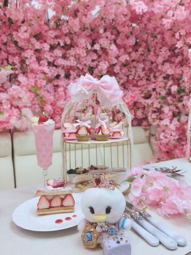 んぃちゃんと桜のアフヌン❀.*ﾟ