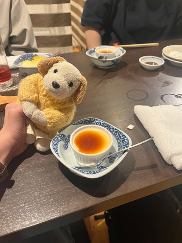 お酒のあとのプリンは格別なんだって！