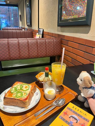 出張、朝ごはん