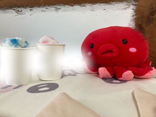 たこぴーのあいすやさん！おいしかった！