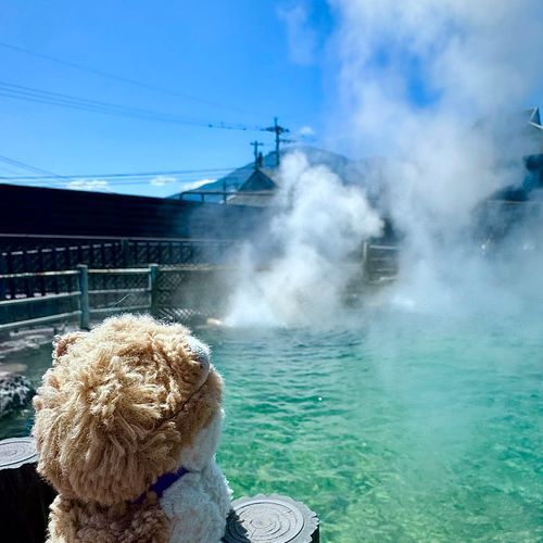 たいへんだ！
おい！　ちょっと！
もくもくだぜおい！
どうなってんだ！じごく！
おいおいおい！
おゆが！もくもく！うわぁ！

（文責: まーす）
※地獄めぐりのもくもくにてんしょんがあがっています