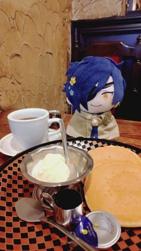 喫茶店にて☕