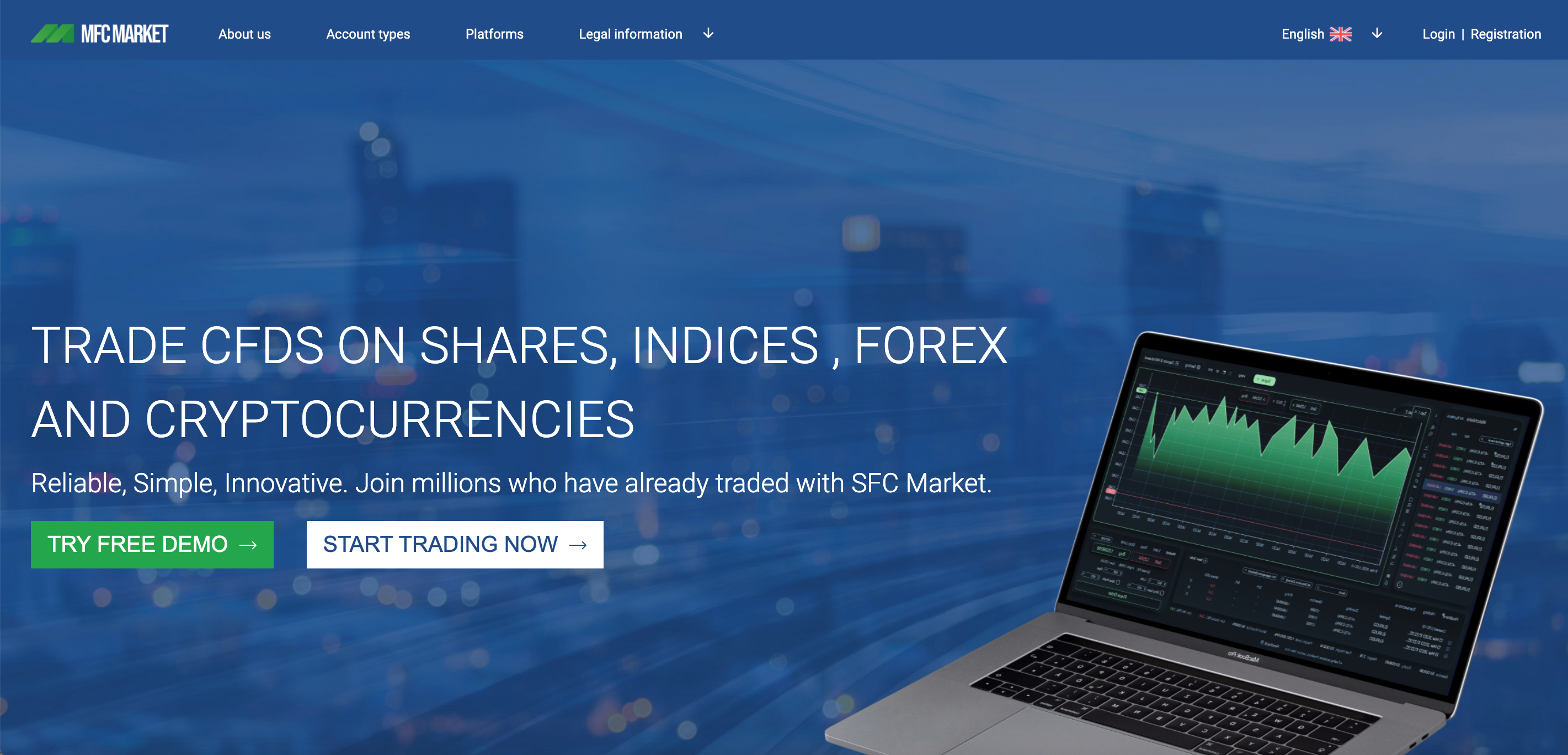 MFC Market website
