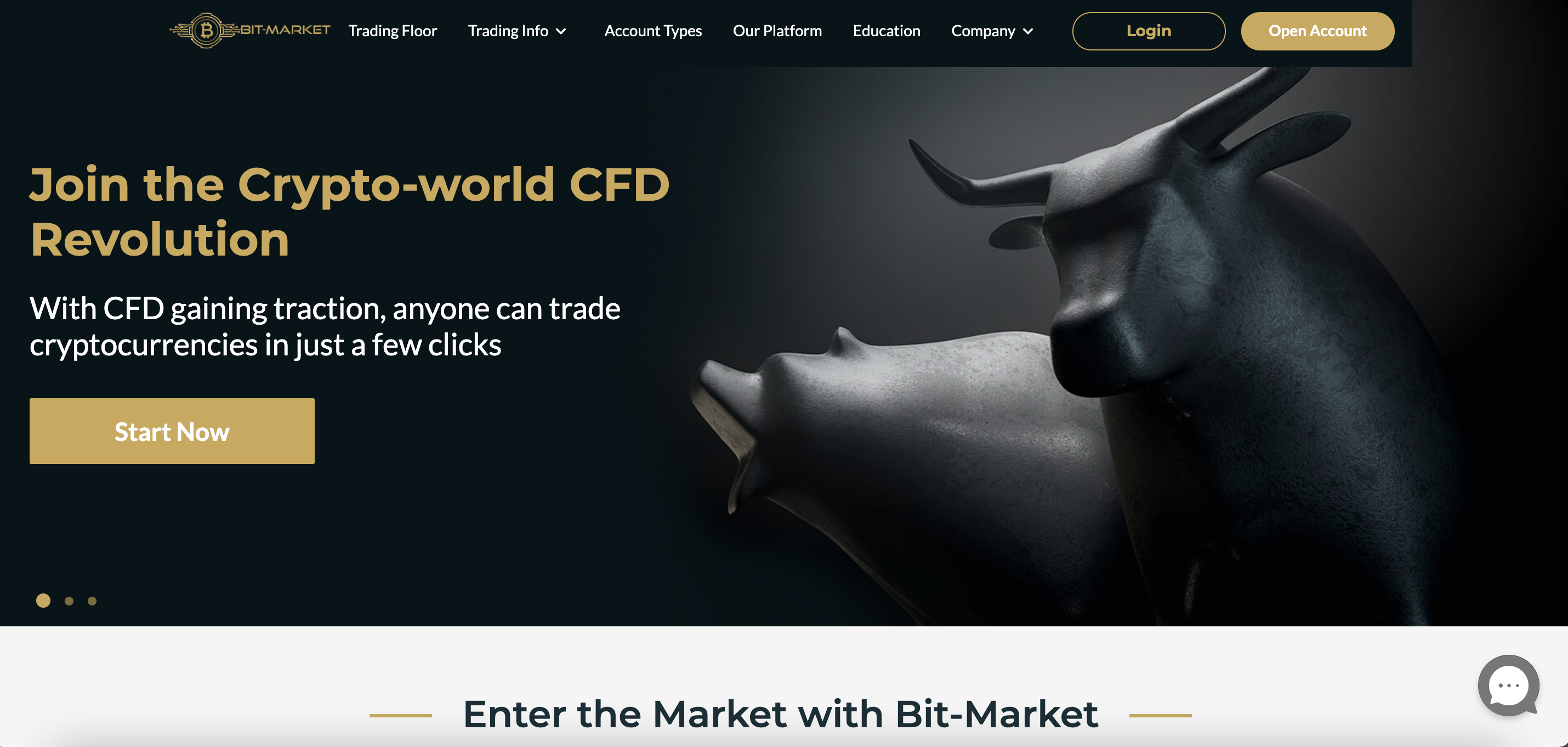 Bit-Market website