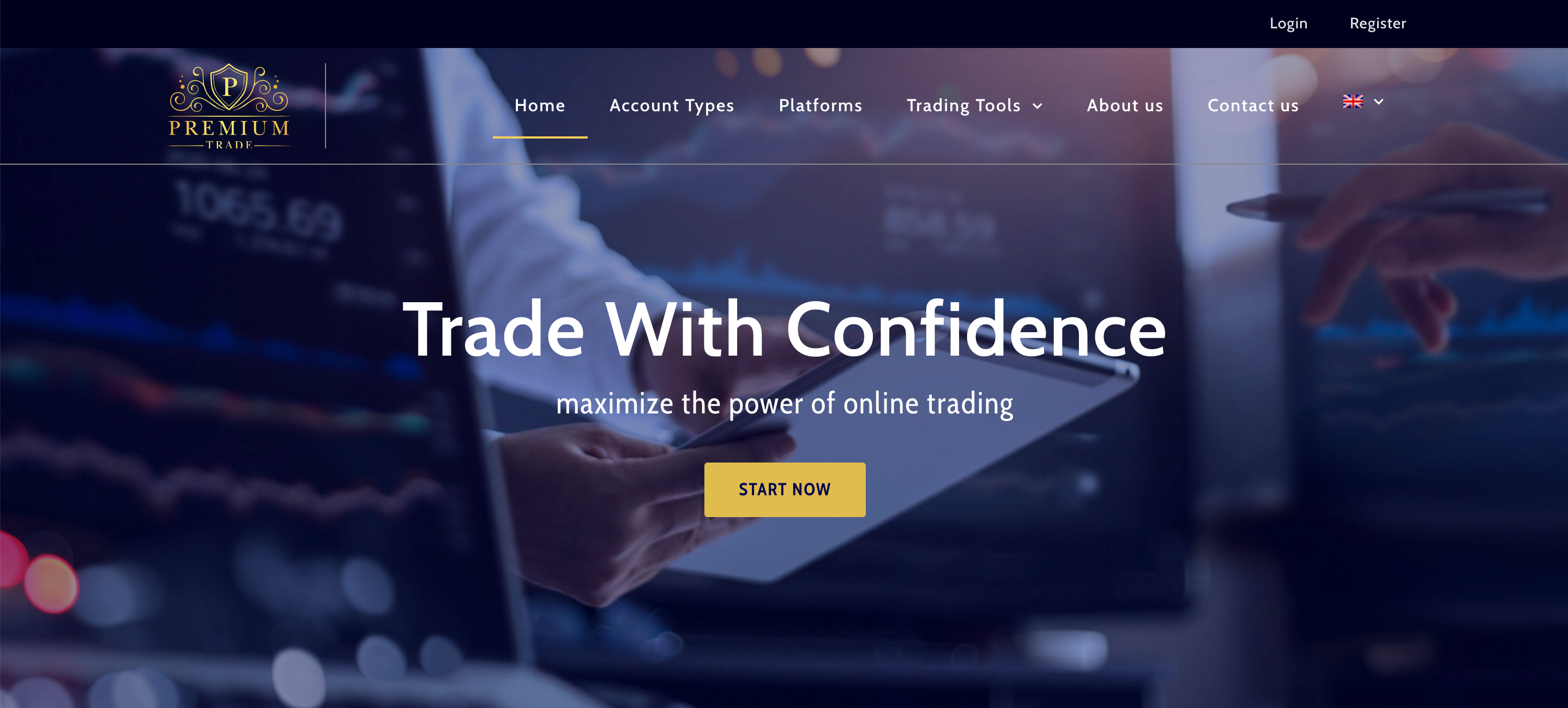Premium Trade website