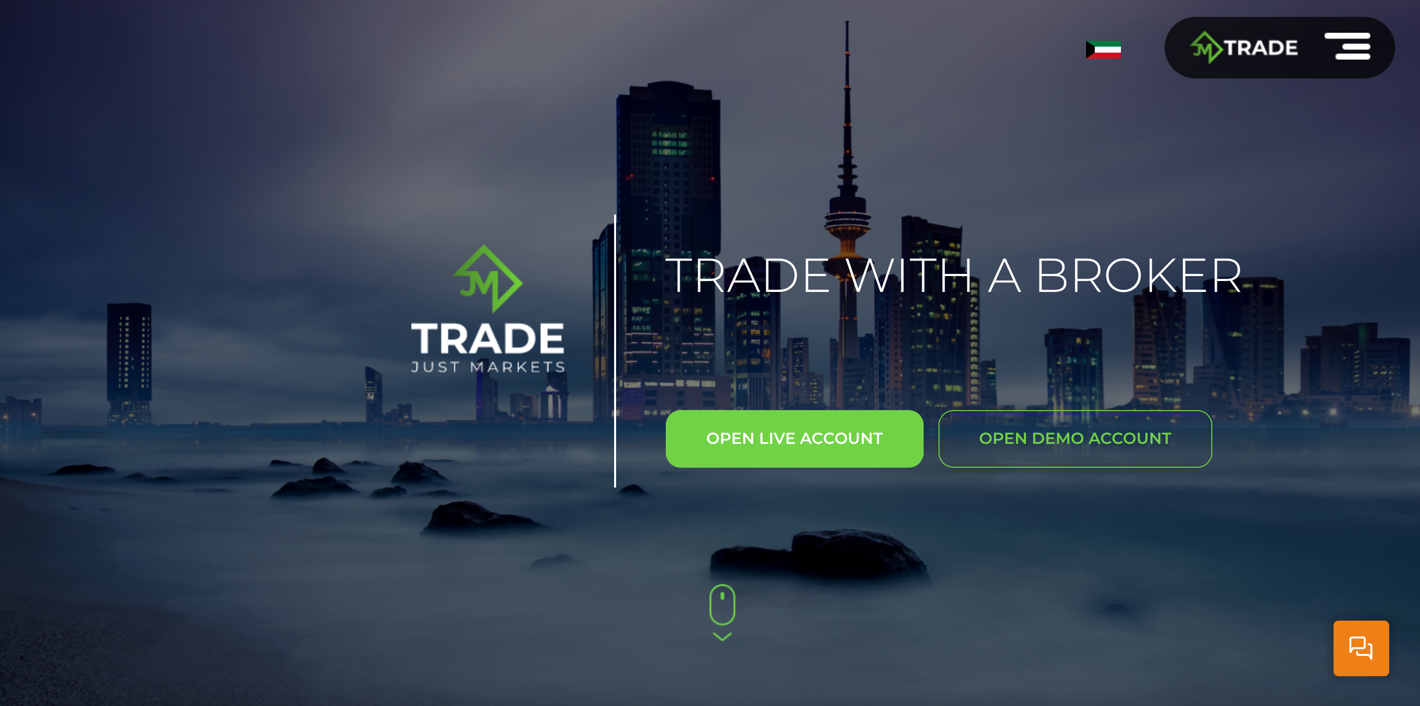 JM Trade website