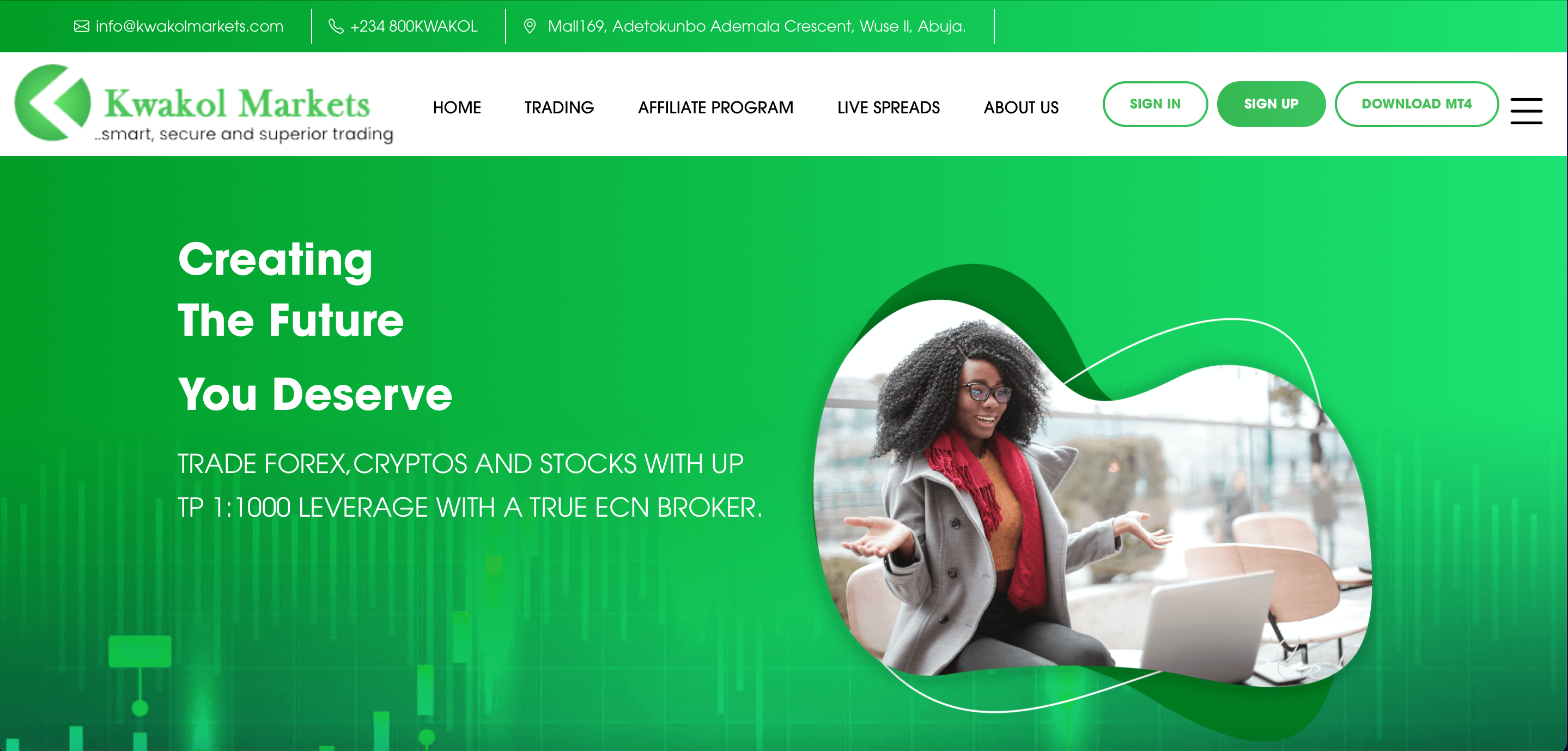 Kwakol Markets website