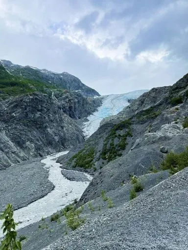 Exit Glacier in Seward region of Alaska