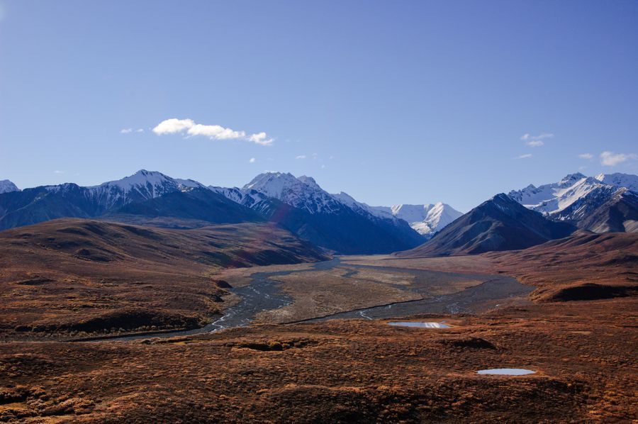 Denali National Park in undefined region of undefined