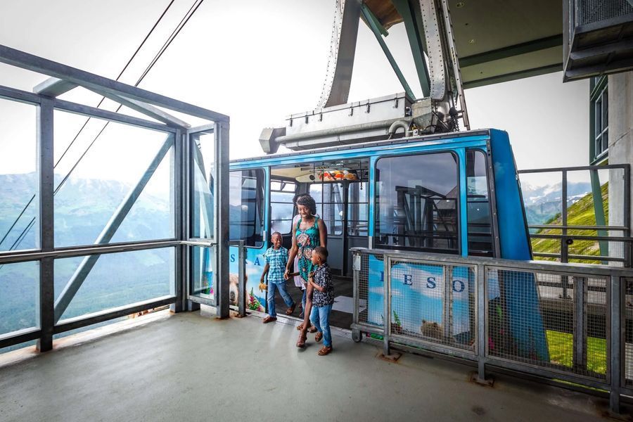 Alyeska Aerial Tram in undefined region of undefined