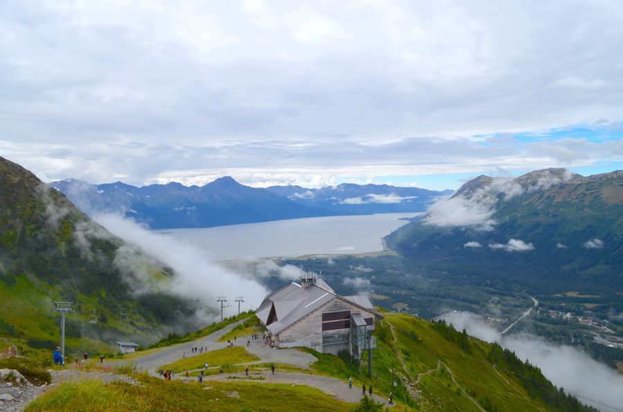 Alyeska Aerial Tram in undefined region of undefined