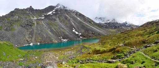 Reed Lakes Trail in Anchorage region of Alaska