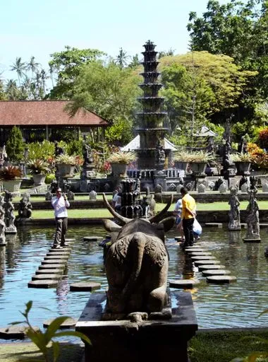Tirta Gangga in East Bali region of Bali