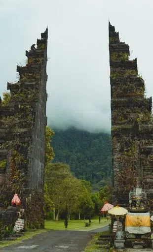 Bali Handara Gate in Bratan region of Bali